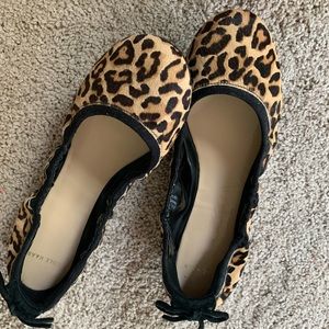 Cole Haan Ashlyn Ballet Flats - calf hair leopard